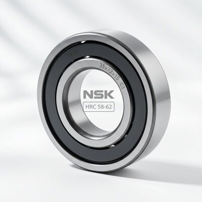 Rodamiento de bolas NSK de 35x72x15 mm con juego C3 y dureza HRC 58-62 para maquinaria industrial