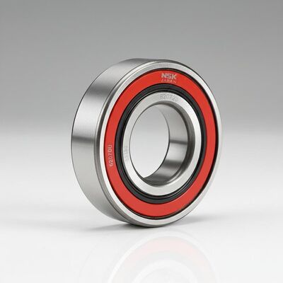 Rodamiento de bolas sellado NSK de acero cromado de 35x72x15 mm para carga radial y axial en maquinaria automotriz e industrial