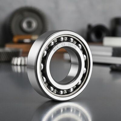 NSK rodamiento de bolas de acero cromado GCr15 con espacio libre C3 para carga radial y axial en aplicaciones industriales